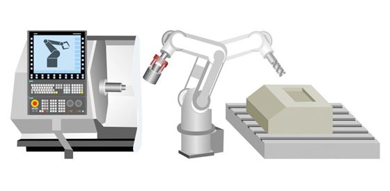 數(shù)控機床和機器人